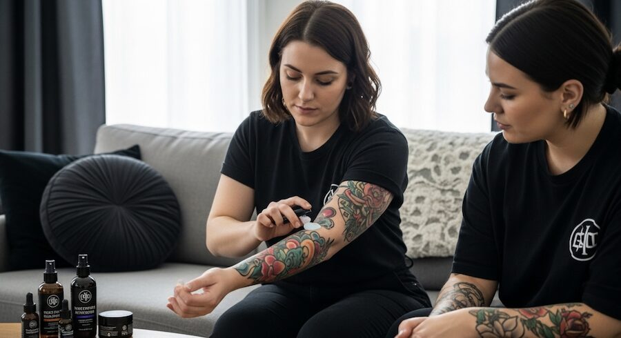 ενεργά συστατικά στις κρέμες για τατουάζ