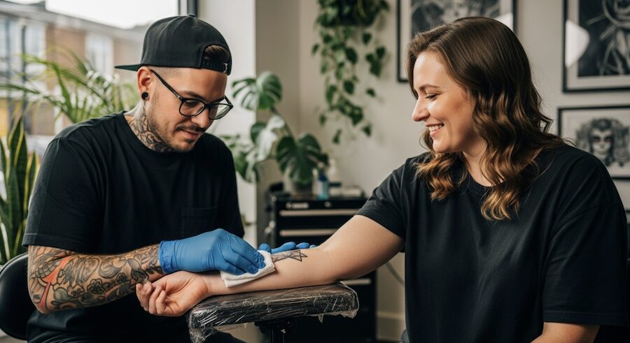 ρόλος της φροντίδας πριν το τατουάζ