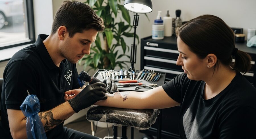 επίδραση της κρέμας στον πόνο του τατουάζ